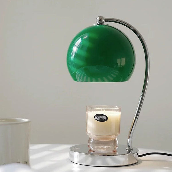 Scandinavian Iron Stainless Steel Round Ball Table Lamp
