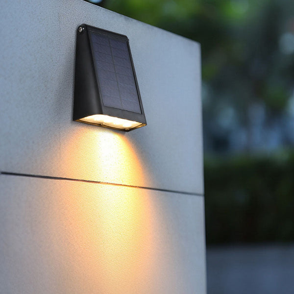 Modern Minimalist Solar Rectangular Trapezoidal Wall Sconce