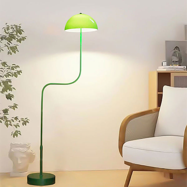 Scandinavian Green Floor Lamp