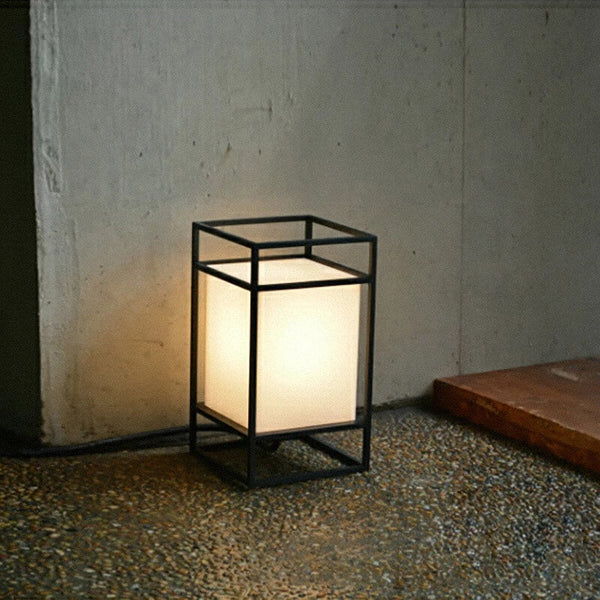 Japanese Black Floor Lamp