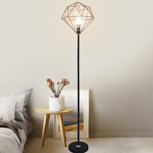 Contemporary Black Floor Lamp