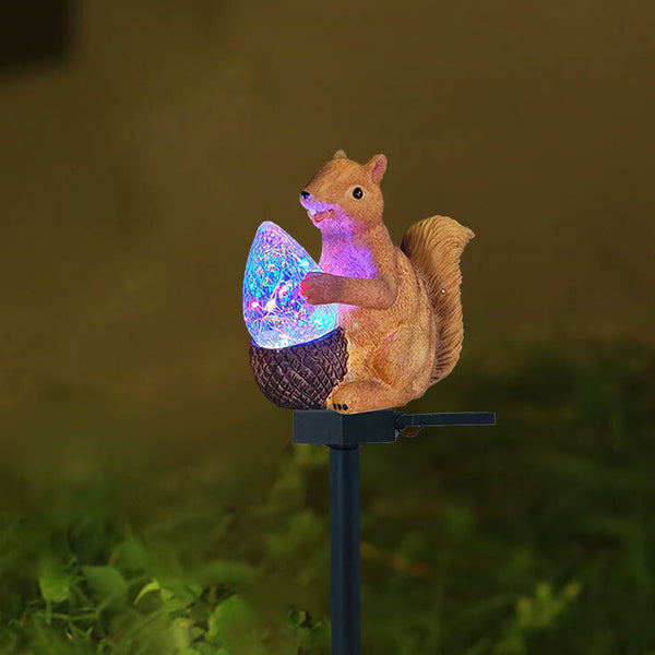 Modern Yellow Outdoor Stake Light