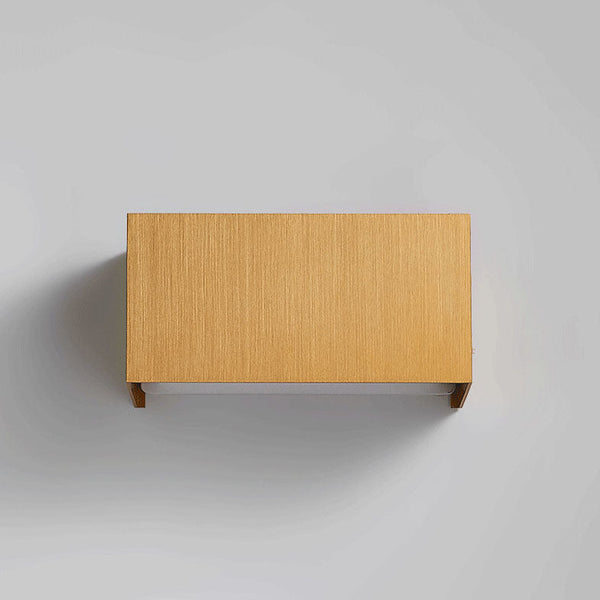 Nordic Minimalist Aluminum Square Flat Wall Sconce