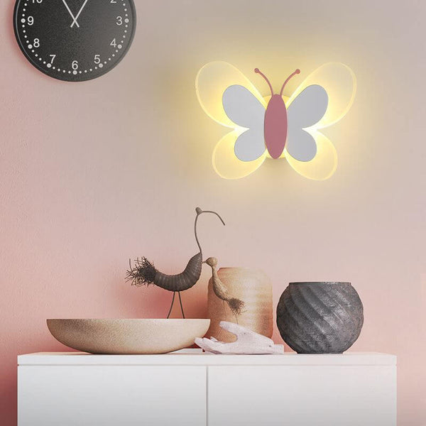 Creative Butterfly Acrylic 1-Light LED Wall Sconce