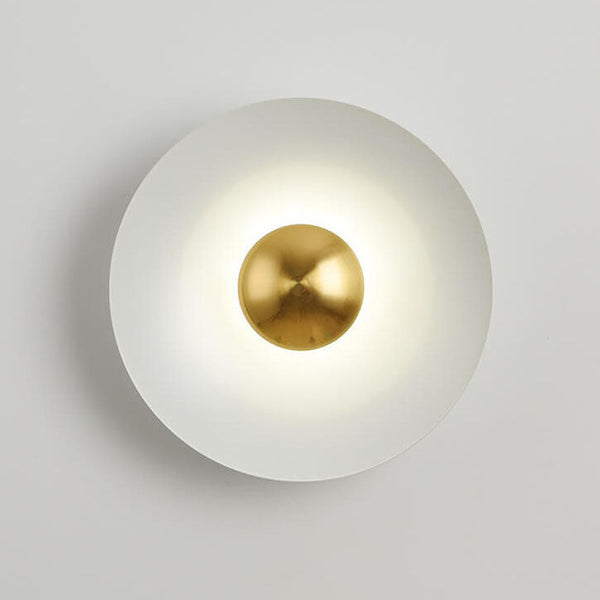 Nordic Creative Multicolor Round Disc LED Wall Sconce