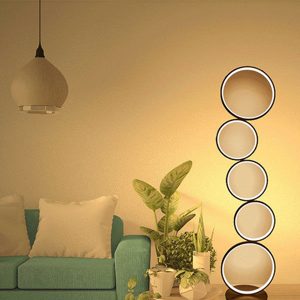 Modern Black Floor Lamp