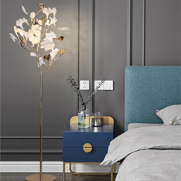 Contemporary Gold 5-Light Floor Lamp