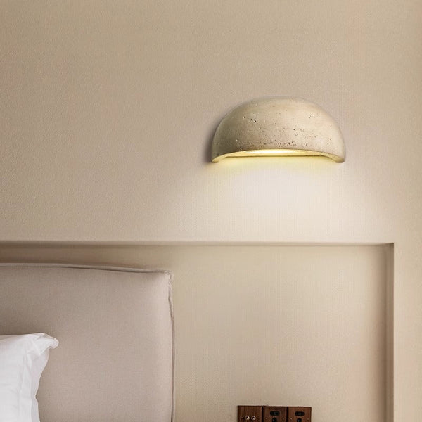 Traditional Japanese Adjustable Head Cylinder Wall Sconce