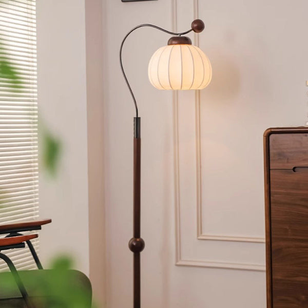 Vintage Black Floor Lamp