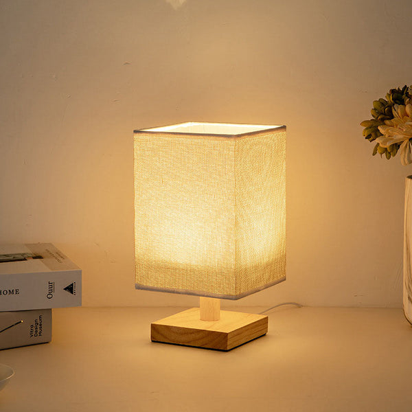 Creative Fabric Square USB LED Table Lamp