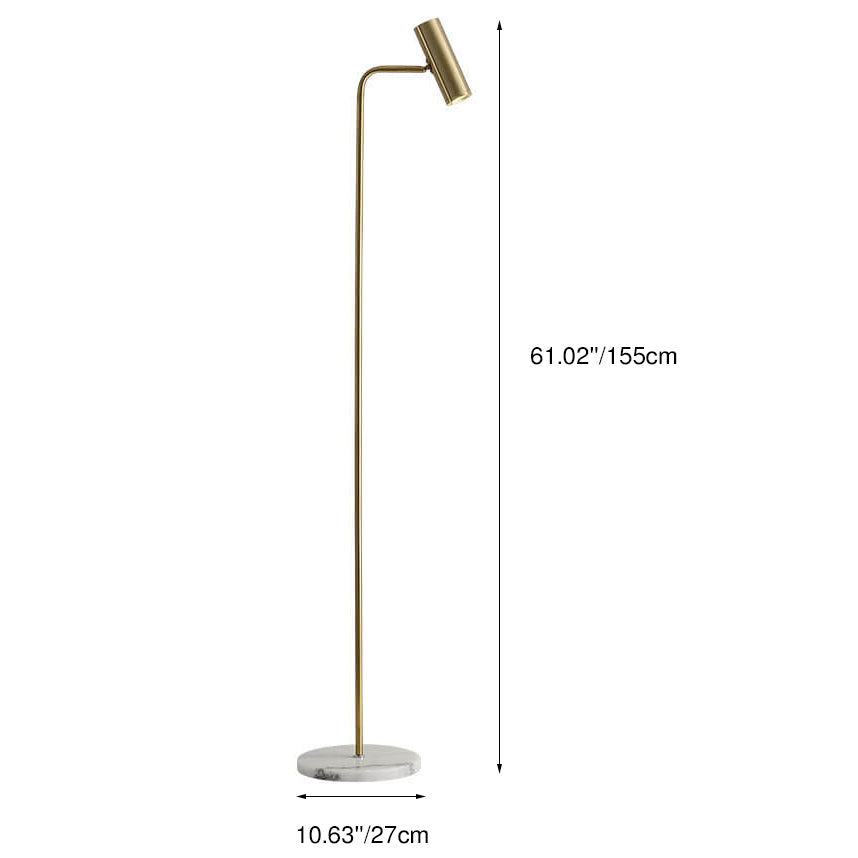 Industrial Black Floor Lamp