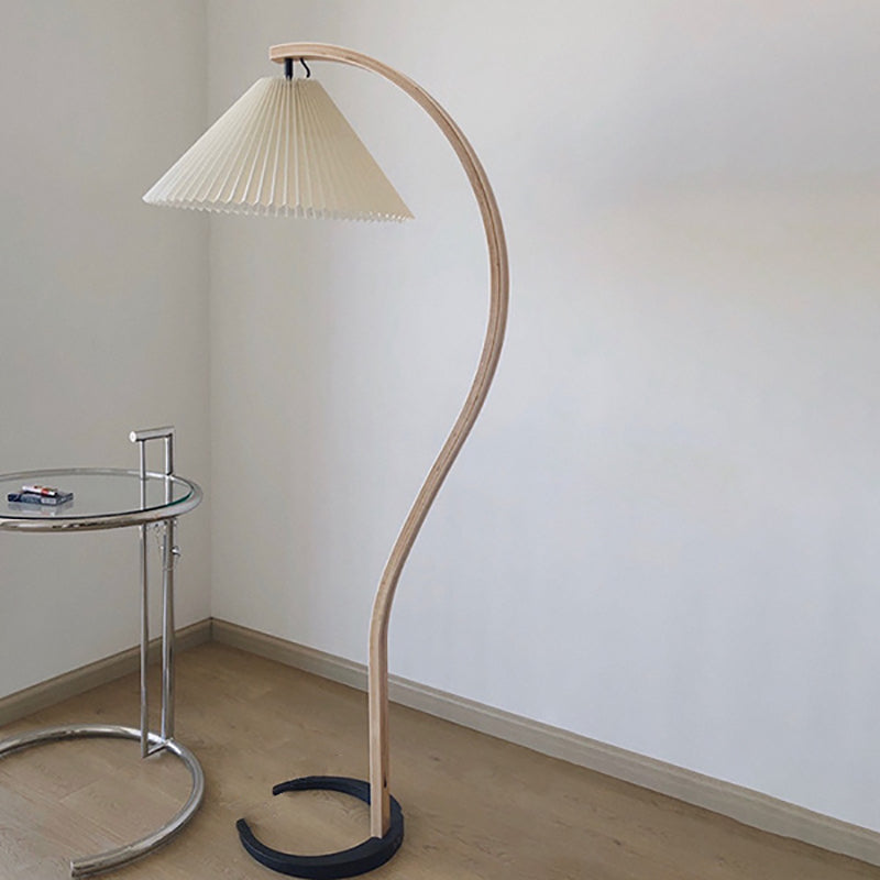 Japanese Multicolor Arc Floor Lamp