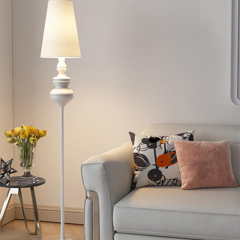 Modern White Floor Lamp