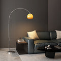 Scandinavian Orange Floor Lamp