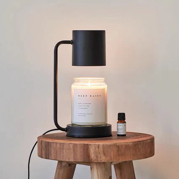 Nordic Iron Cylinder Shade 1-Light Melting Wax Table Lamp