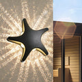 Contemporary Aluminum Starfish LED Waterproof Wall Sconce
