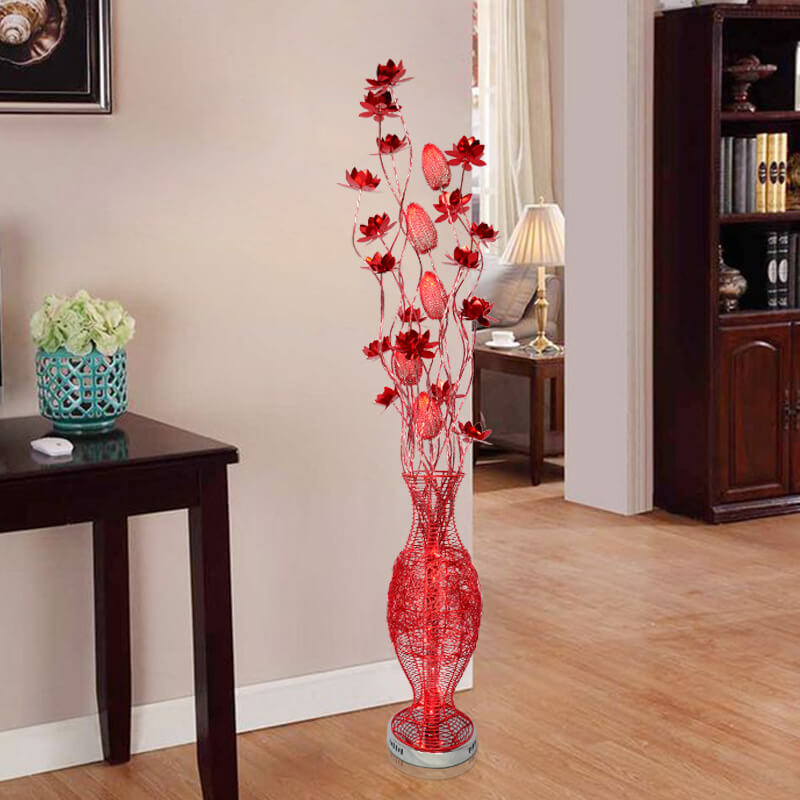 Contemporary Gold Floor Lamp