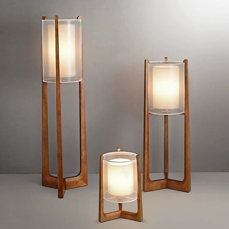Japanese White Floor Lamp