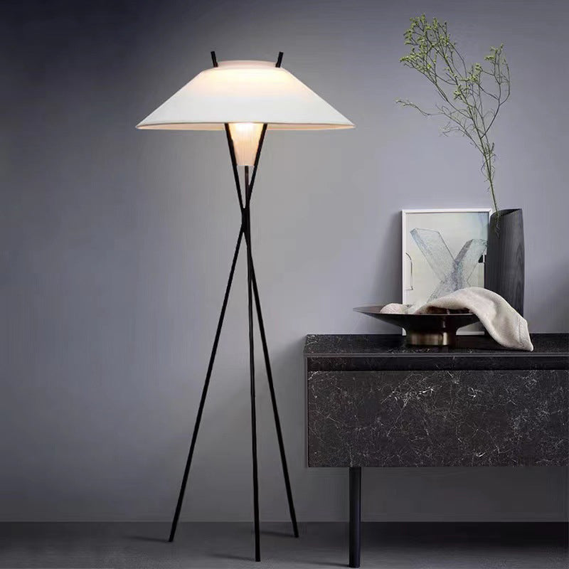Contemporary Black Floor Lamp