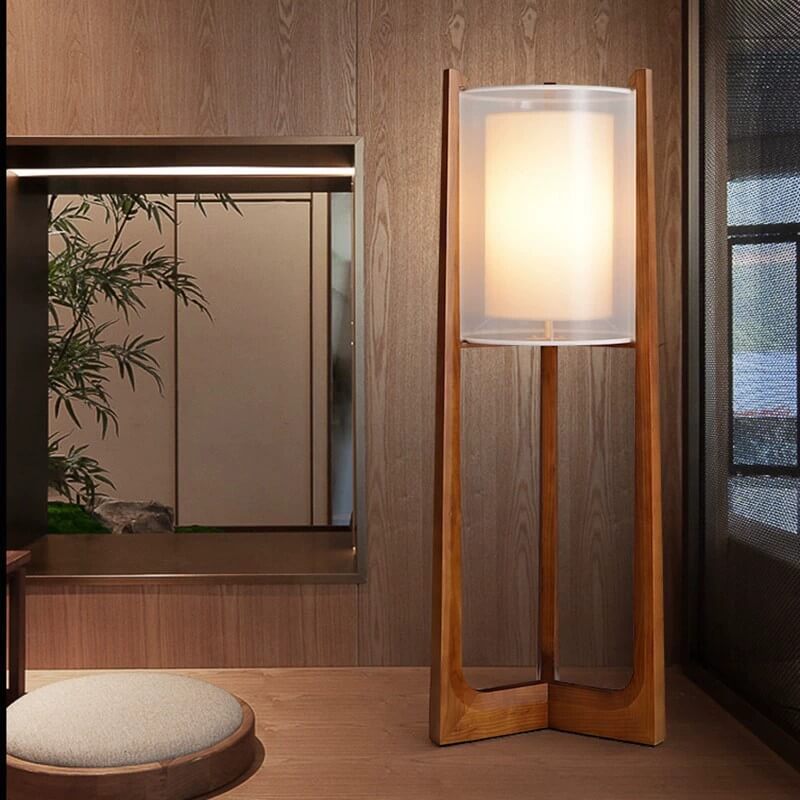 Japanese White Floor Lamp