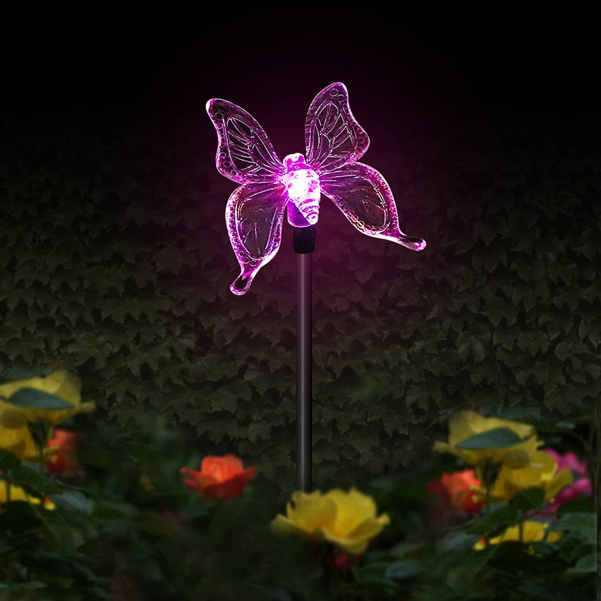 Modern Black Outdoor Stake Light