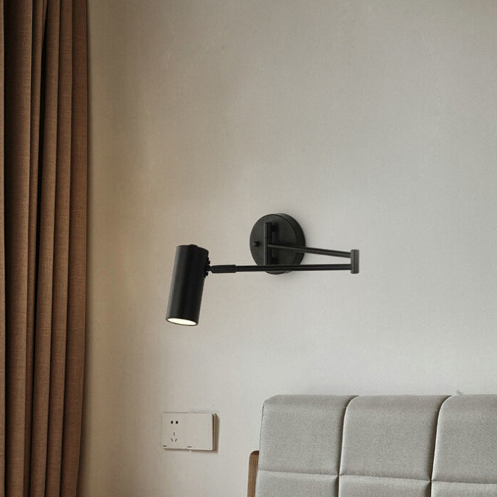 Nordic Minimalist Folding Telescopic Long Pole Wall Sconce