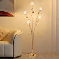 Modern Gold 5-Light Floor Lamp