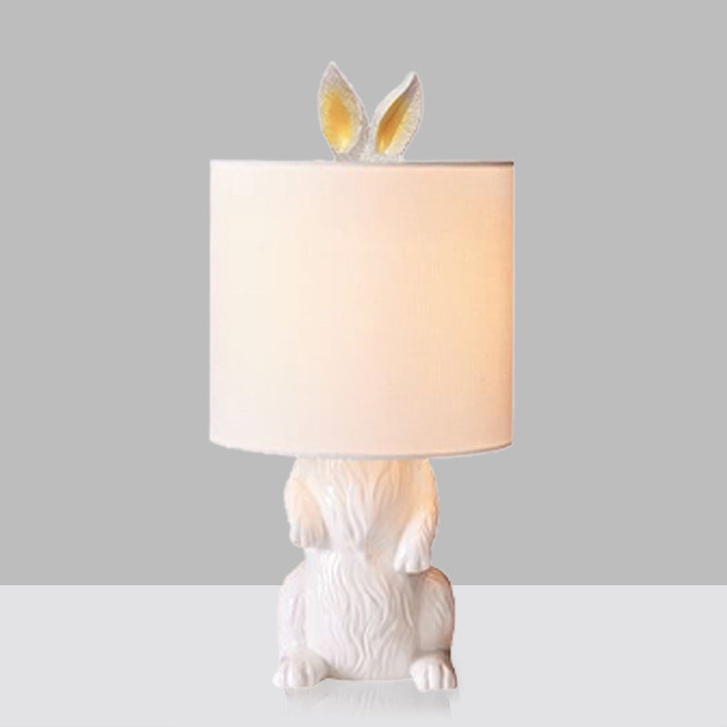 Modern Minimalist Rabbit Shape 1-Light Table Lamp