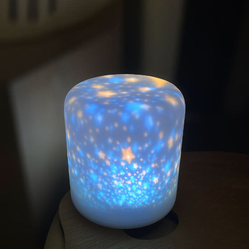 Creative Starry Silicone LED USB Charging LED Table Lamp