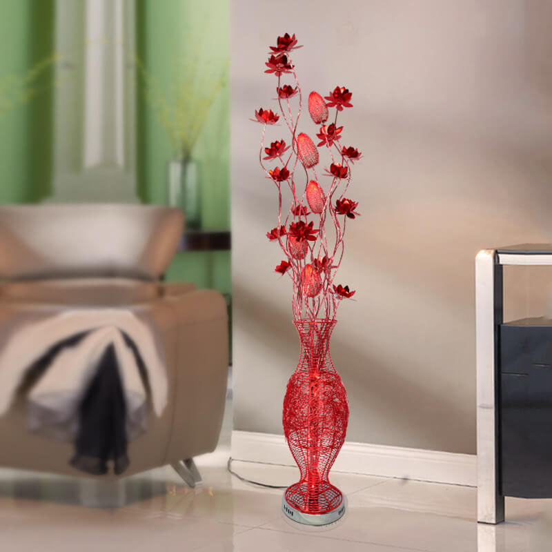 Contemporary Gold Floor Lamp