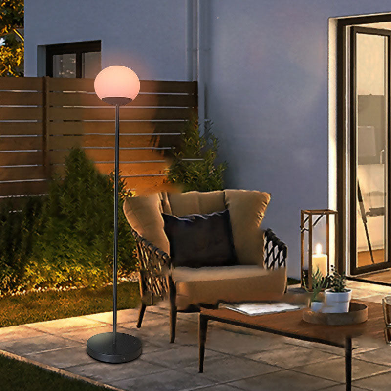Modern Minimalist Black Outdoor Stake Light