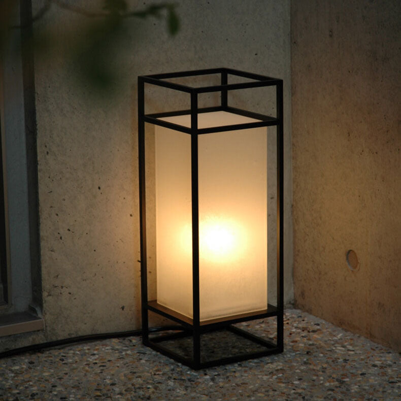 Japanese Black Floor Lamp