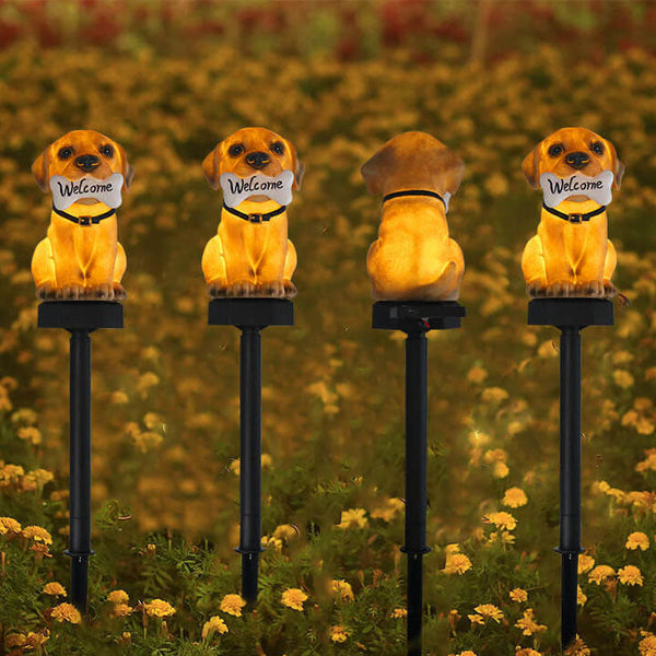 Contemporary Yellow Outdoor Stake Light