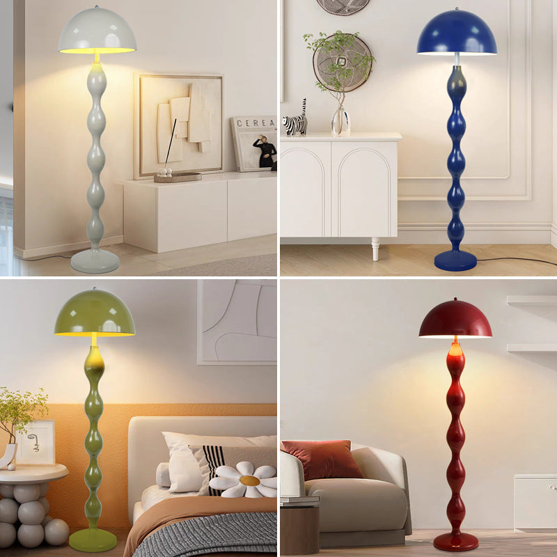 Scandinavian Green Floor Lamp