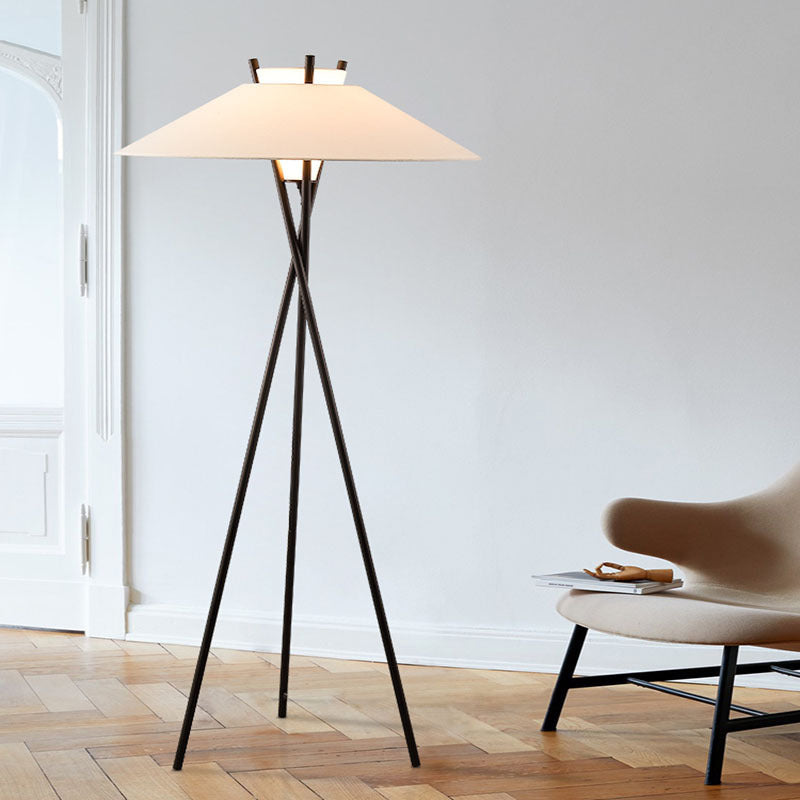 Contemporary Black Floor Lamp
