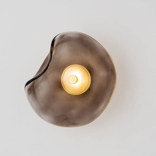 Nordic Modern Minimalist Glass Round LED Wall Sconce