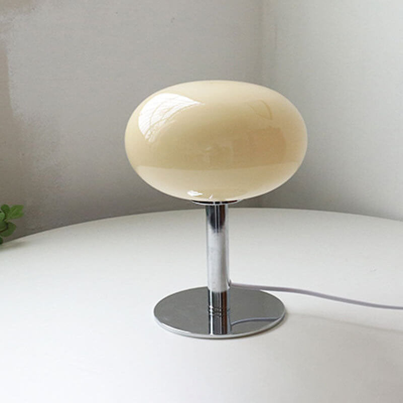 Modern Nordic Round Iron & Glass Table Lamp Table Lamp