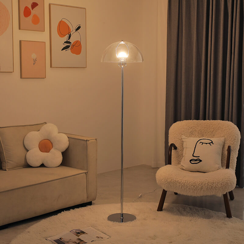 Nordic Clear Floor Lamp