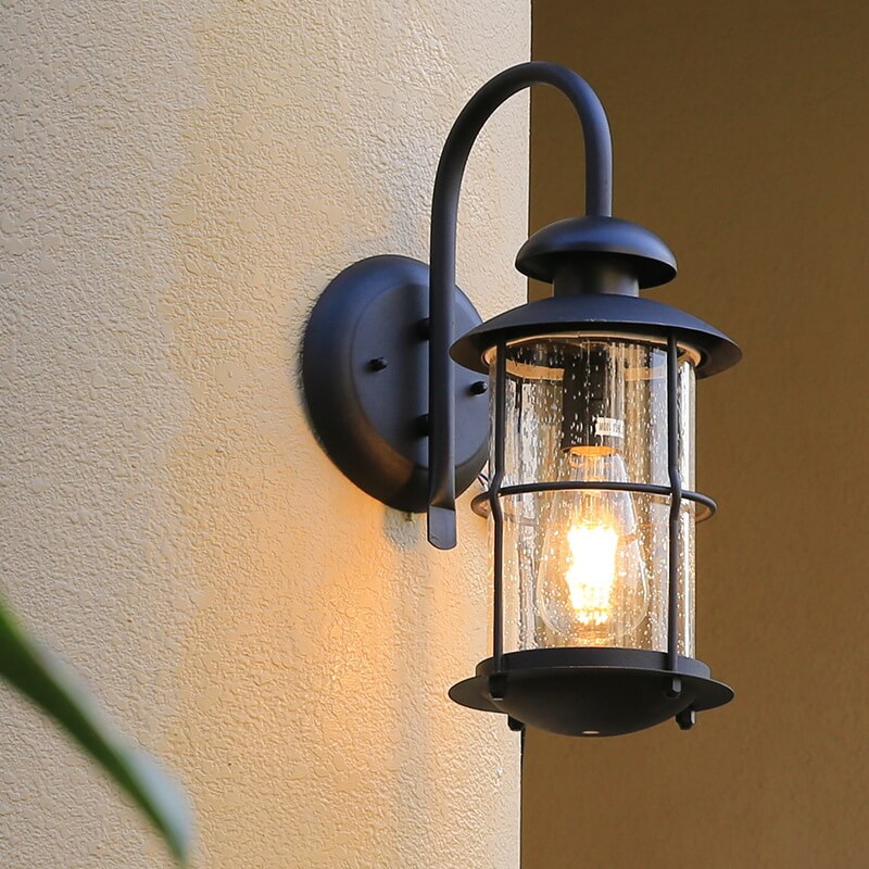 European Industrial Vintage Waterproof Outdoor Wall Sconce