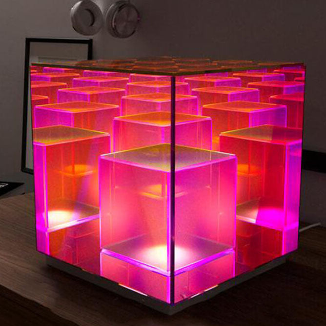 Modern Acrylic RGB Line LED Table Lamp