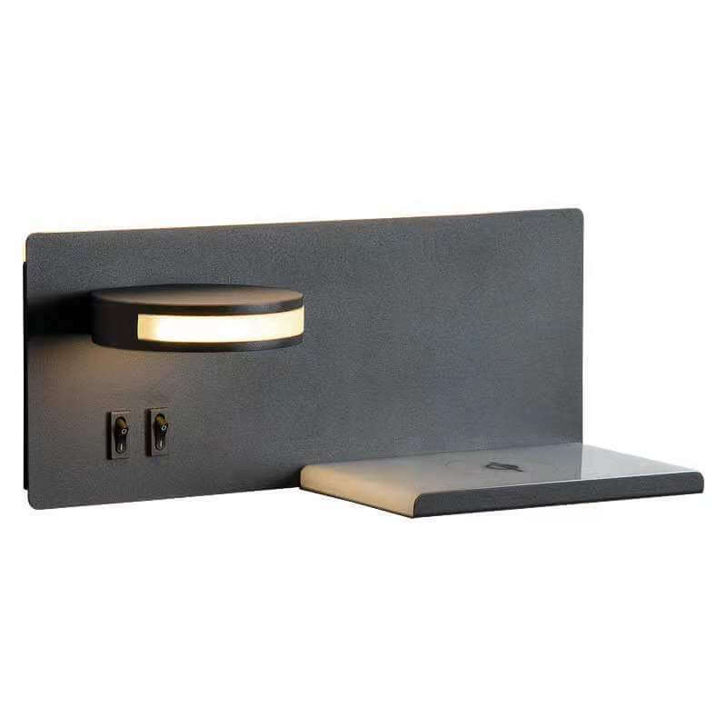 Modern Smart Flat USB LED Reading Wall Sconce