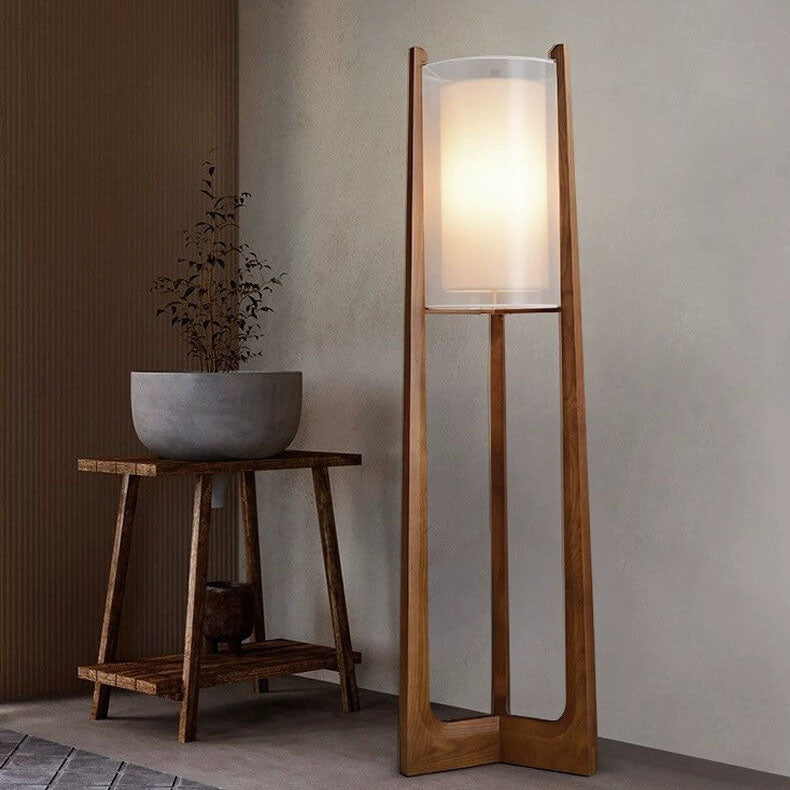 Japanese White Floor Lamp