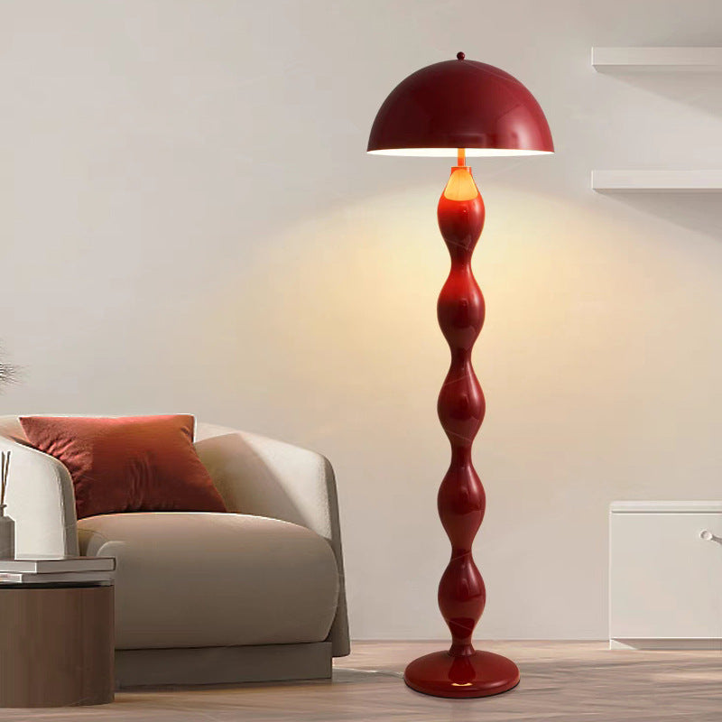 Scandinavian Green Floor Lamp