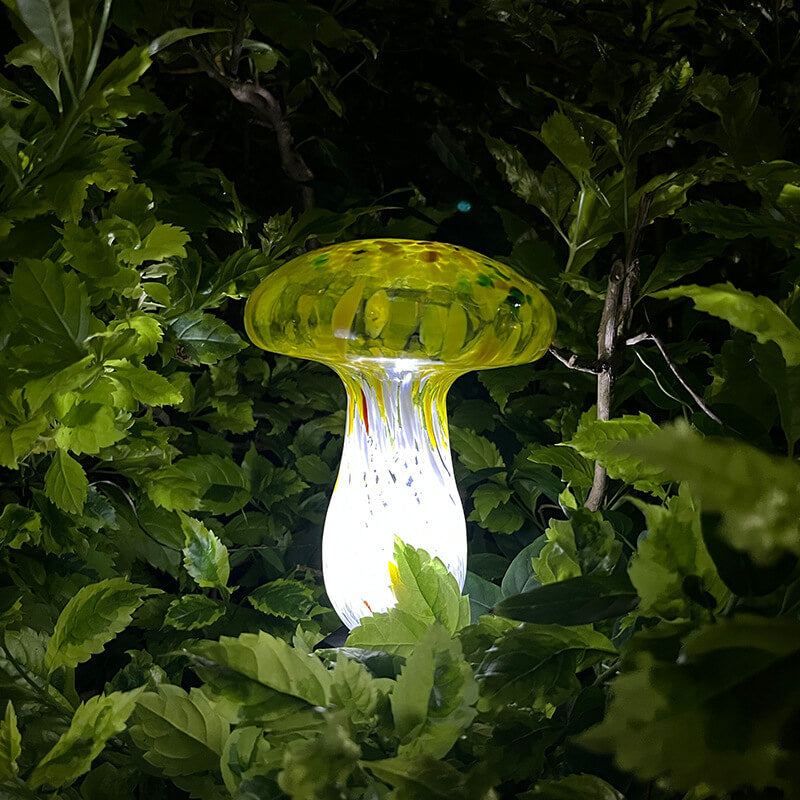 Contemporary Yellow Outdoor Stake Light