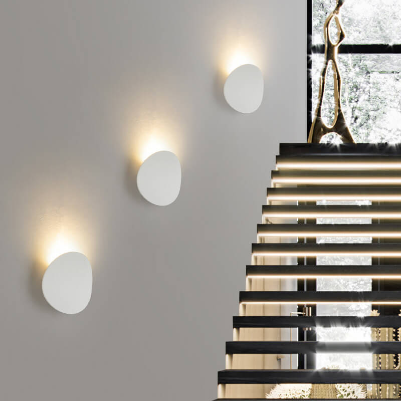 Minimalist Round 1-Light LED Indoor Outdoor Wall Sconce