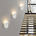 Minimalist Round 1-Light LED Indoor Outdoor Wall Sconce