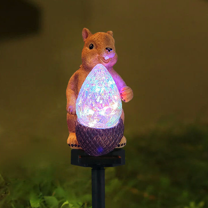 Modern Yellow Outdoor Stake Light