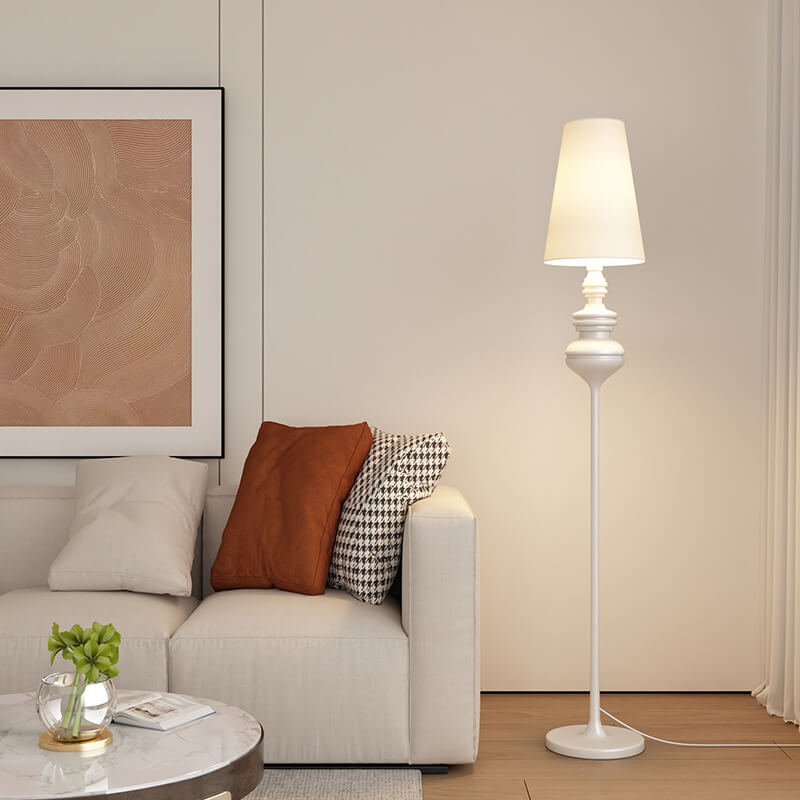 Modern White Floor Lamp
