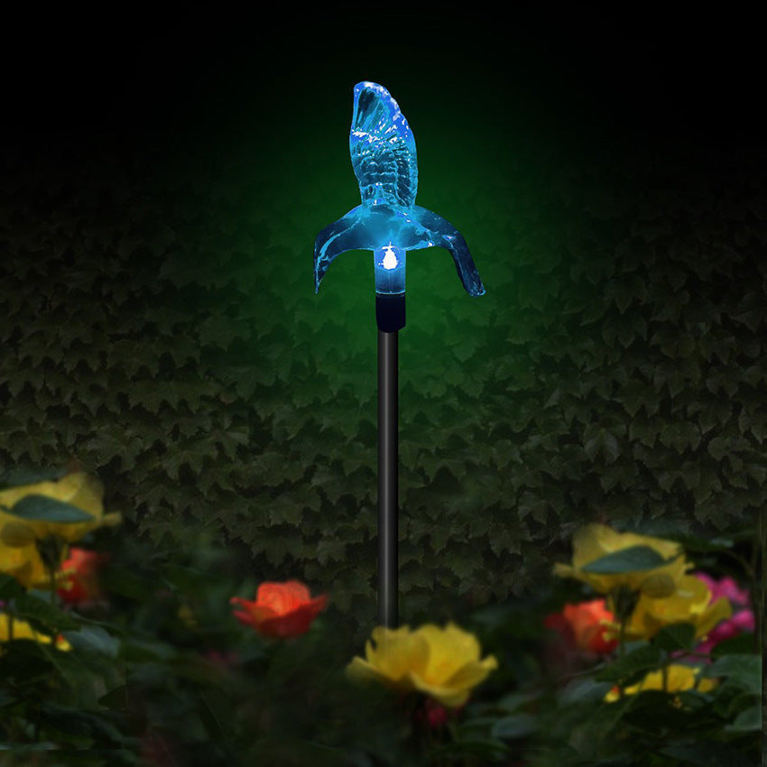 Modern Black Outdoor Stake Light