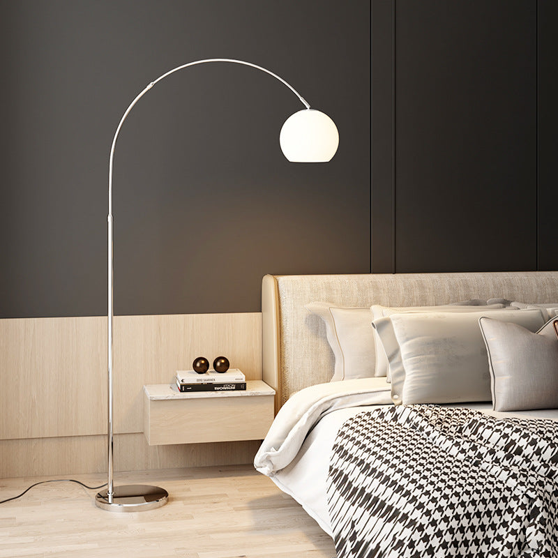 Scandinavian Orange Floor Lamp